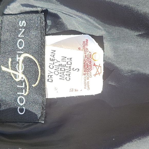 JS Collections⁷ Black Velveteen Duster/Opera Coat - Picture 14 of 16